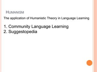 humanism in language learning a critical perspective pdf PDF