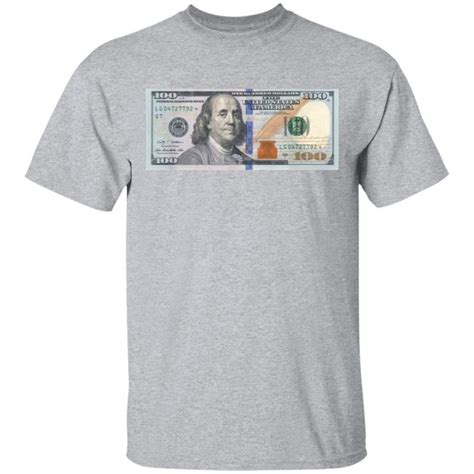 hundred dollar bill shirt