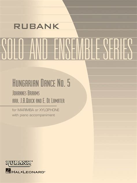 hungarian dance no 5 xylophone or marimba solo with piano grade 3 Doc