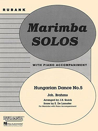 hungarian dance no 5 xylophone or marimba solo with piano grade 3 Doc