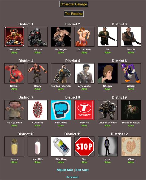 hunger game simulator