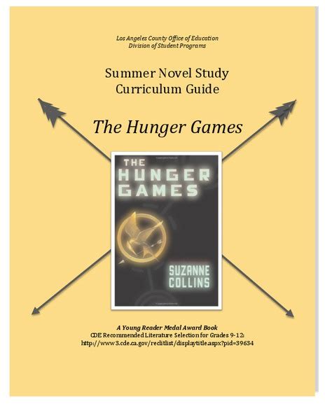 hunger games curriculum guide Epub