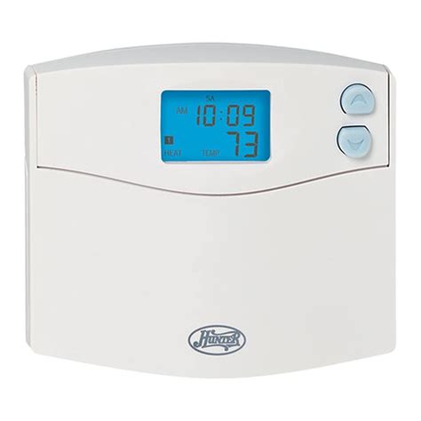 hunter air conditioner thermostat manual 44155c PDF
