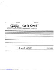 hunter set n save ii manual Doc