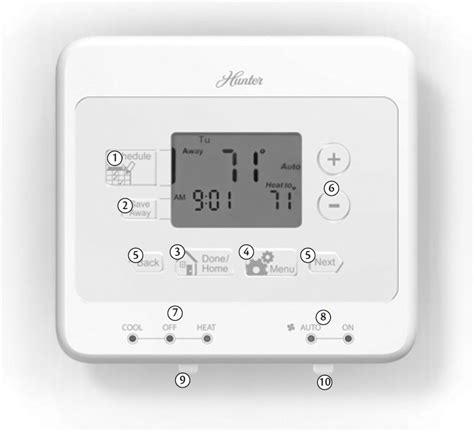 hunter thermostat manual 44127 Reader