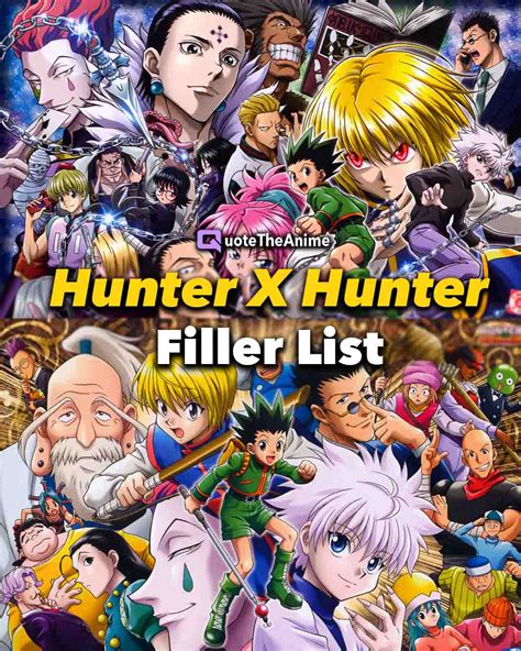 hunter x hunter filler