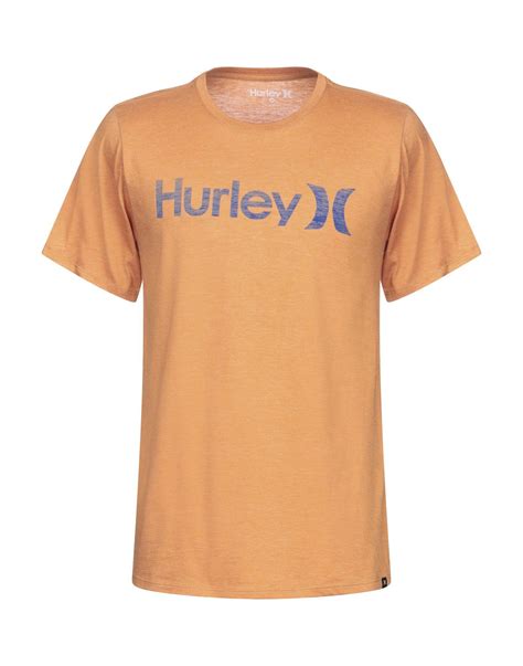 hurley shirt orange