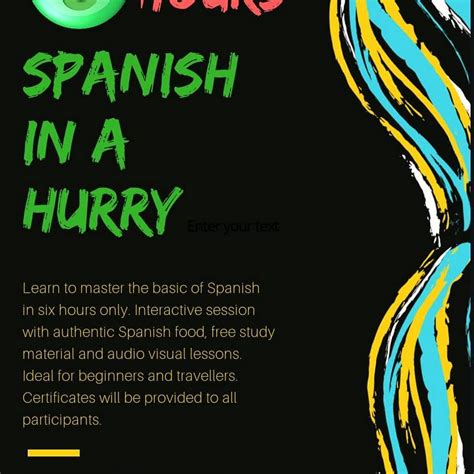 hurry in spanish language