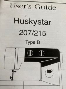huskystar 65 sewing machine manual PDF