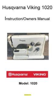 husqvarna 1020 user manual Reader