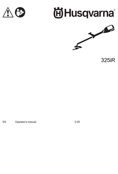 husqvarna operator manual pdf Doc