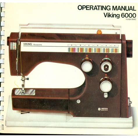 husqvarna sewing machine manual Epub