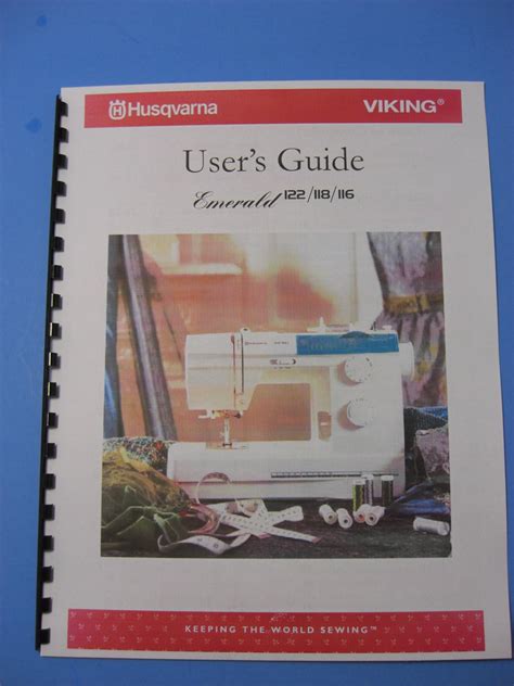 husqvarna viking emerald 116 sewing machine user manual Reader