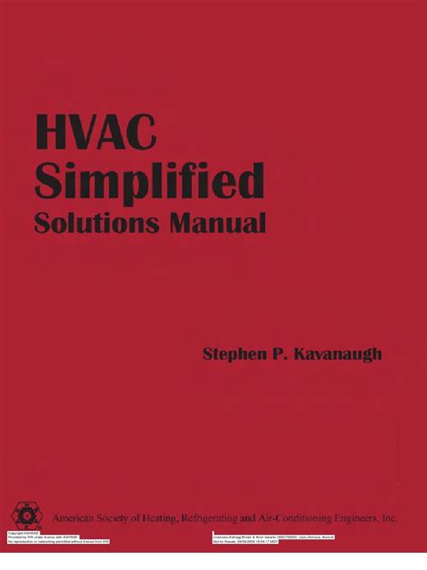 hvac simplified solutions manual Ebook Epub