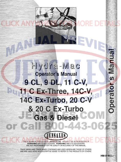 hydra mac skid steer manual Reader