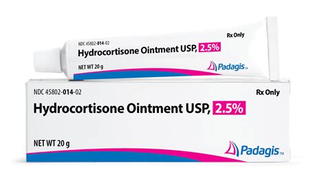 hydrocortisone ointment usp 2.5