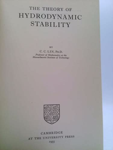 hydrodynamic stability cambridge monographs on mechanics Kindle Editon