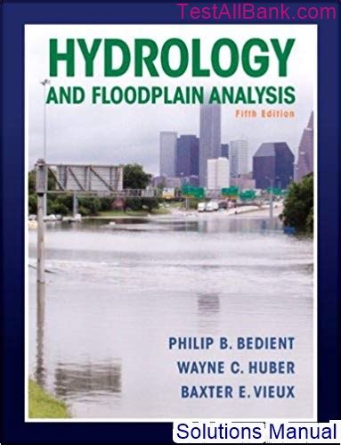 hydrology and floodplain analysis solution manual Kindle Editon