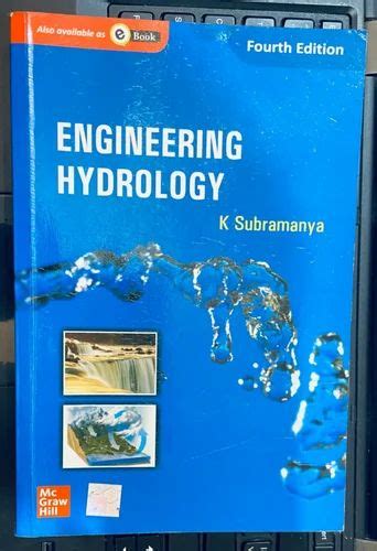 hydrology engineering solution manual by subramanya Kindle Editon