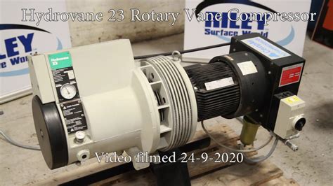 hydrovane compressor 23 manual PDF