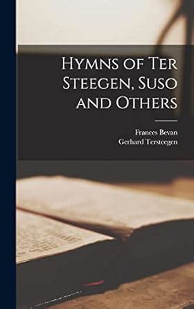 hymns of ter steegen suso and others vol 1 2 with active table of contents Kindle Editon