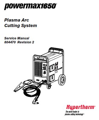 hypertherm powermax 1650 manual Doc