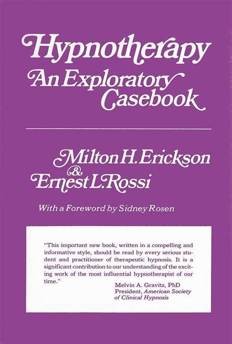 hypnotherapy an exploratory casebook Kindle Editon