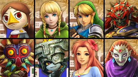 hyrule warriors all characters