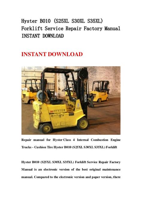 hyster s50ft service manual Reader