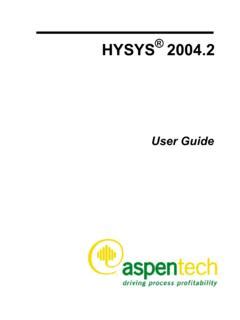 hysys user guide university of alberta Kindle Editon