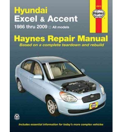 hyundai accent 2001 repair manual pdf PDF