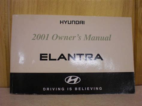 hyundai elantra 2001 owners manual Epub