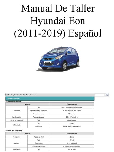 hyundai eon manual pdf Doc