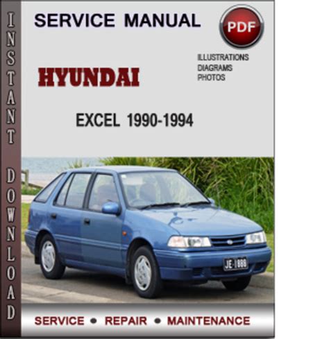 hyundai excel service manual pdf Reader