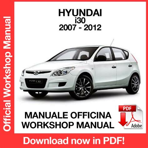 hyundai i30 cw service repair manual PDF