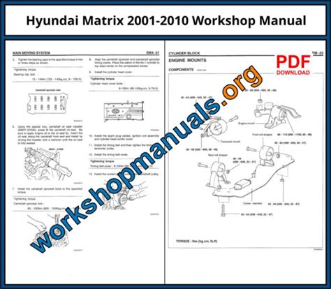 hyundai matrix manual pdf Reader