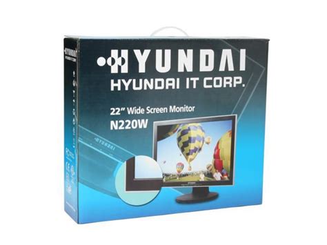 hyundai n220w monitors owners manual PDF