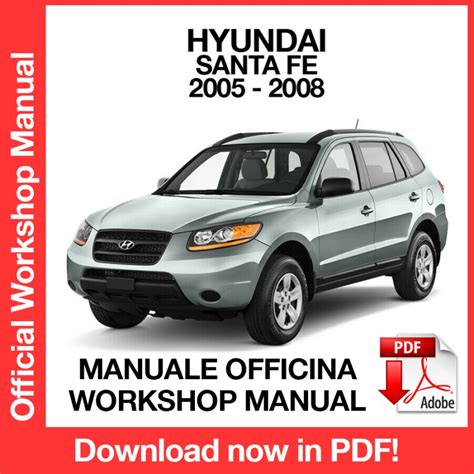 hyundai santa fe official workshop manual repair manual Ebook PDF