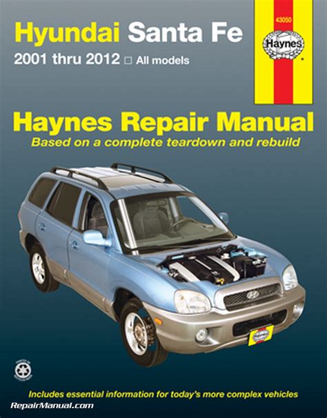 hyundai santa fe repair manual 2001 2006 Ebook Reader