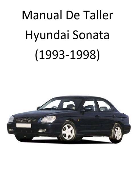 hyundai sonata 1993 1997 service and repair manual Reader