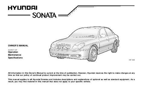 hyundai sonata repair manual 2003 Kindle Editon