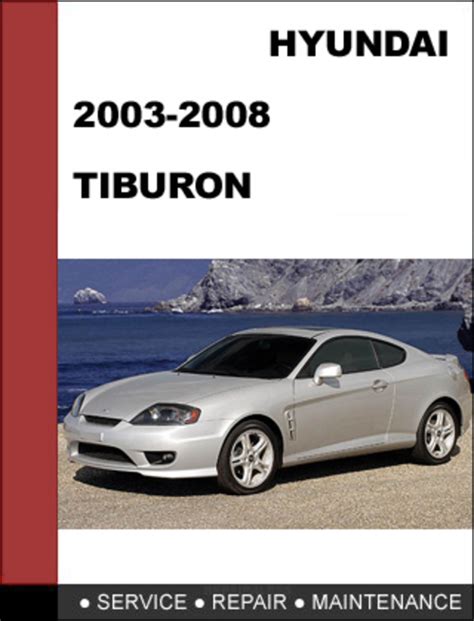 hyundai tiburon 2003 manual PDF