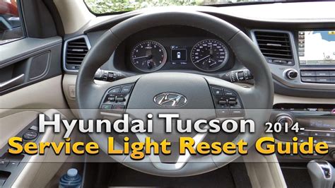 Hyundai Tucson Service Reset