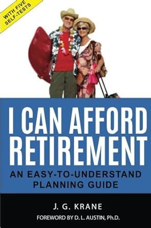 i can afford retirement an easy to understand planning guide Doc