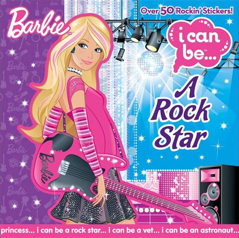 i can be a rock star barbie picturebackr Kindle Editon