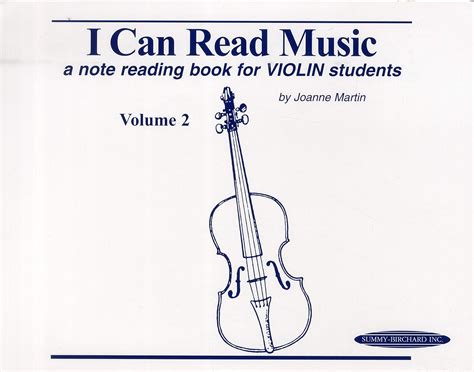 i can read music vol 2 a note reading book for violin students PDF