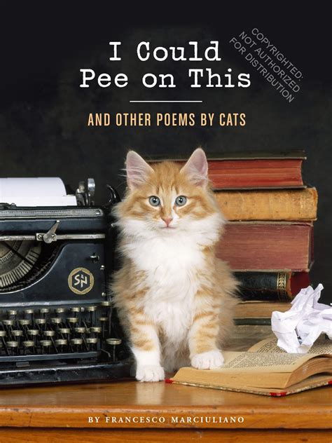 i could pee on this and other poems by cats PDF