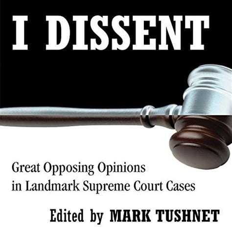 i dissent great opposing opinions in landmark supreme court cases Kindle Editon