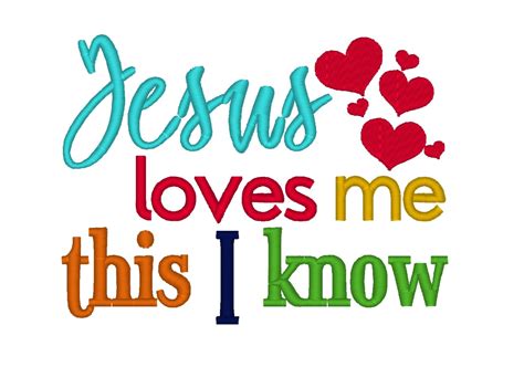 i know jesus loves me Epub