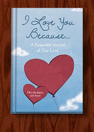 i love you because a keepsake journal of our love Epub